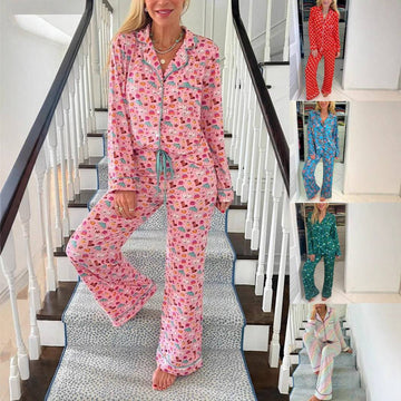 Women's Autumn Comfortable Homewear Two-piece Set - YLORESHOP