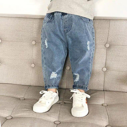 Fashion Personality Boy's Western Style Daddy Pants - YLORESHOP
