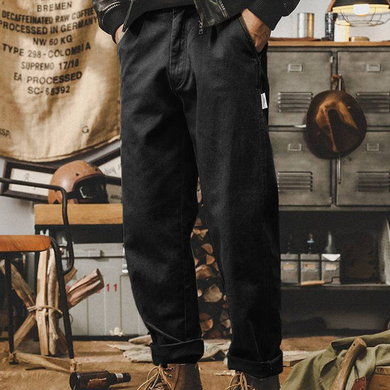 All-match Fried Loose Straight Casual Trousers - YLORESHOP