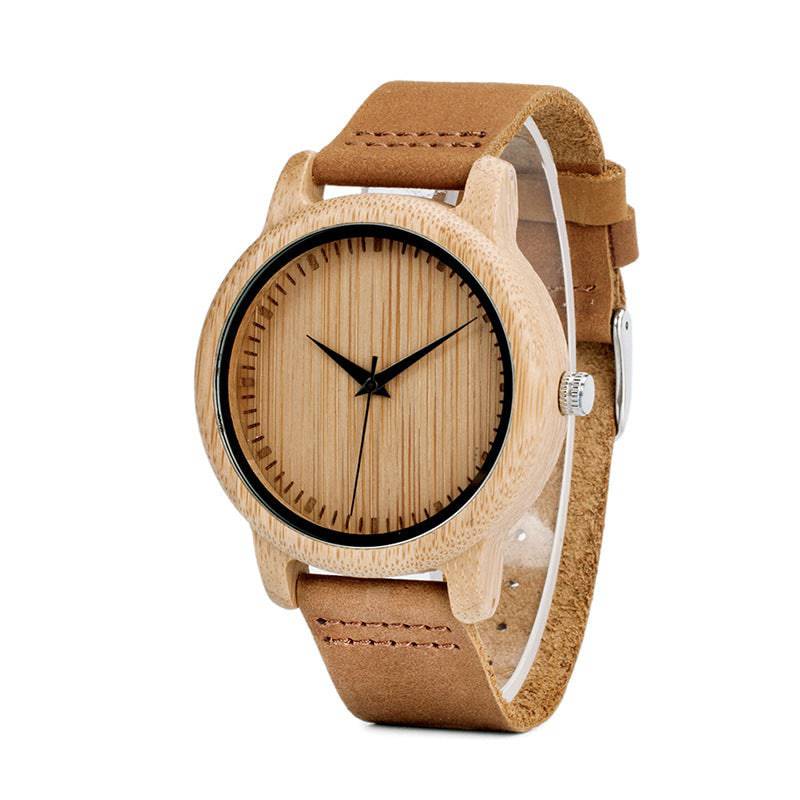 Wooden Watch Couple Bamboo - YLORESHOP