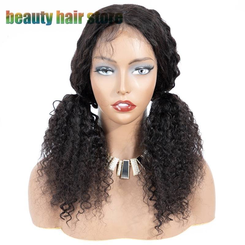 Brazilian Kinky Curly Lace Front Human Hair Wigs - YLORESHOP