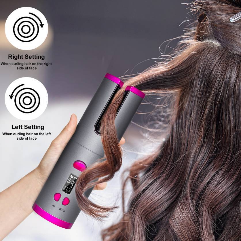 Curling Iron USB Wireless Multifunctional Charging Curler - YLORESHOP