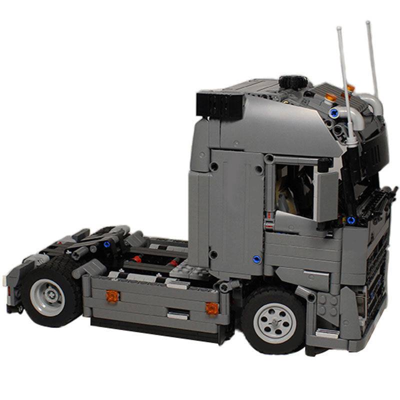 Truck Trailer Building Block Model Toy