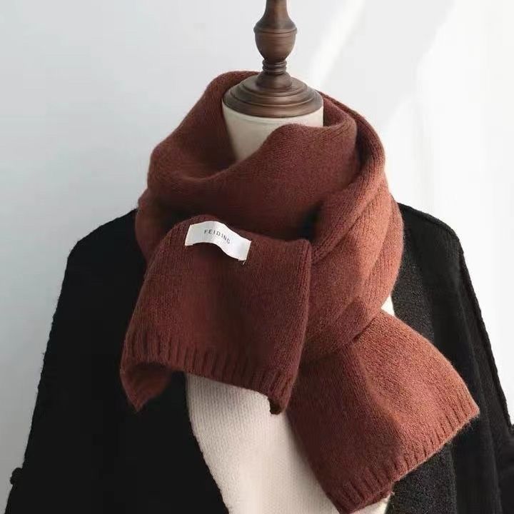 Solid Color Scarf Women's Autumn And Winter Warm - YLORESHOP