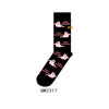 Halloween Man And Woman Cartoon Four Seasons Tube Socks - YLORESHOP