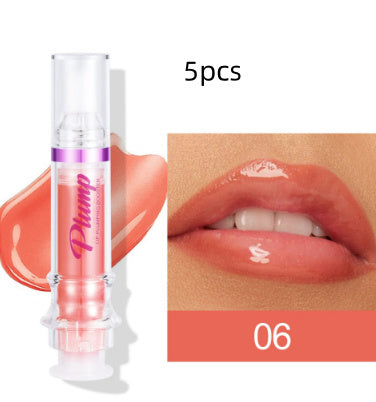 New Tube Lip Rich Lip Color Slightly Spicy Lip Honey Lip Glass Mirror Face Lip Mirror Liquid Lipstick - YLORESHOP