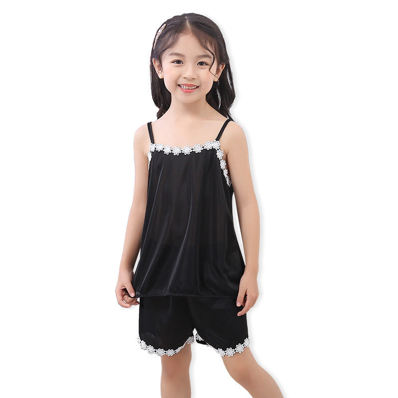 New Product Cute Children Sling Pajamas Girl - YLORESHOP
