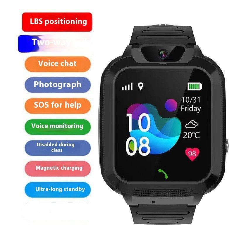 Smart Magnetic Charging Positioning Call Student Help Smart Watch - YLORESHOP