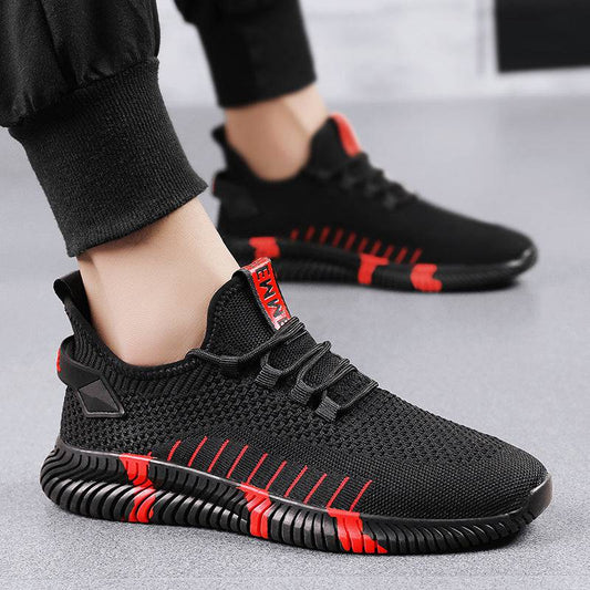 Mesh Sneakers Men Breathable Lightweight Running Shoes - YLORESHOP