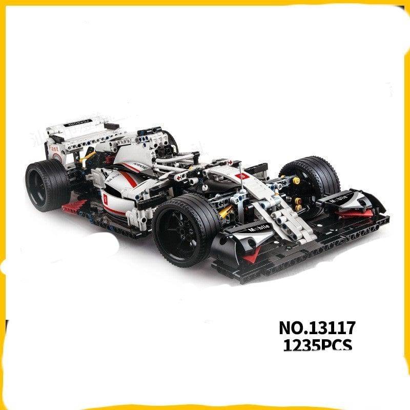 13103-13175 Technology Series Sports Car Assembling Small Particle Building Blocks