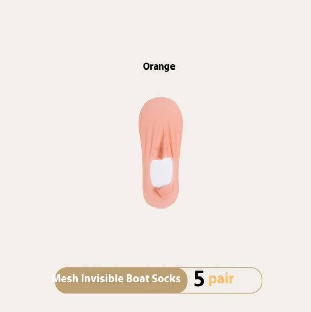 Women's Summer Thin Breathable Traceless Invisible Socks - YLORESHOP