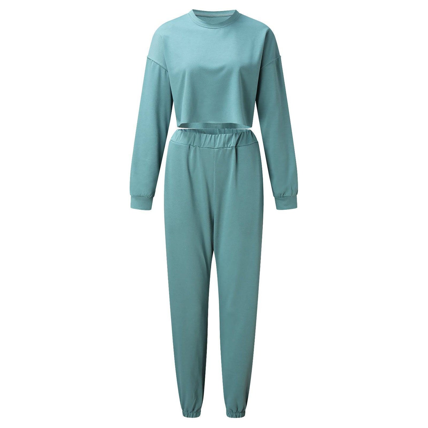 Women's Casual Loose Sports Sweater Suit 2-piece Set - YLORESHOP