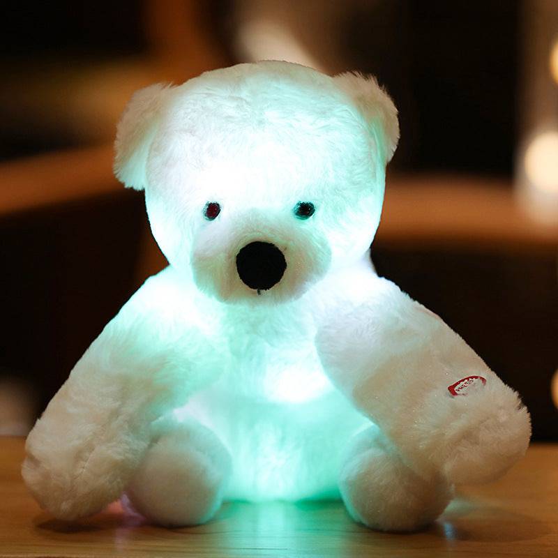 Led Light Up Teddy Bear Doll Pillow Light Up Plush Toy - YLORESHOP