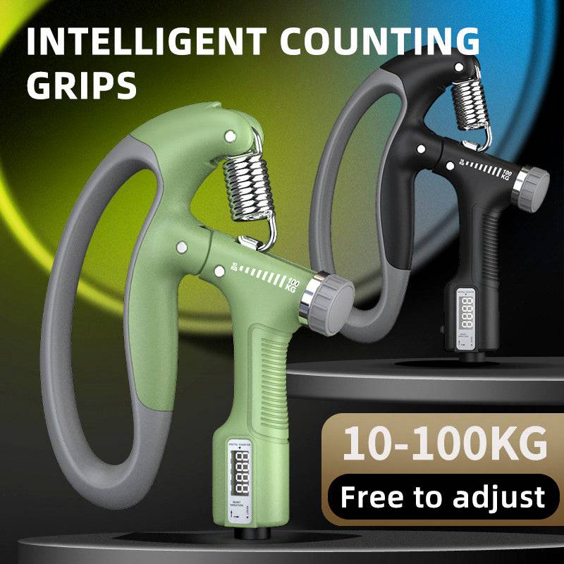 Smart Counting Grip 10-100KG Grip Free Adjustment Professional Hand Training Arm Muscle Training Fitness Equipment Fitness Tools Gym - YLORESHOP