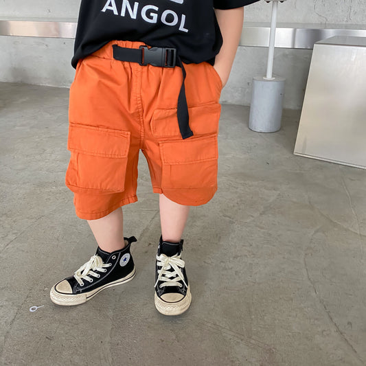 Children's Fashion Style Casual Pocket Overalls - YLORESHOP