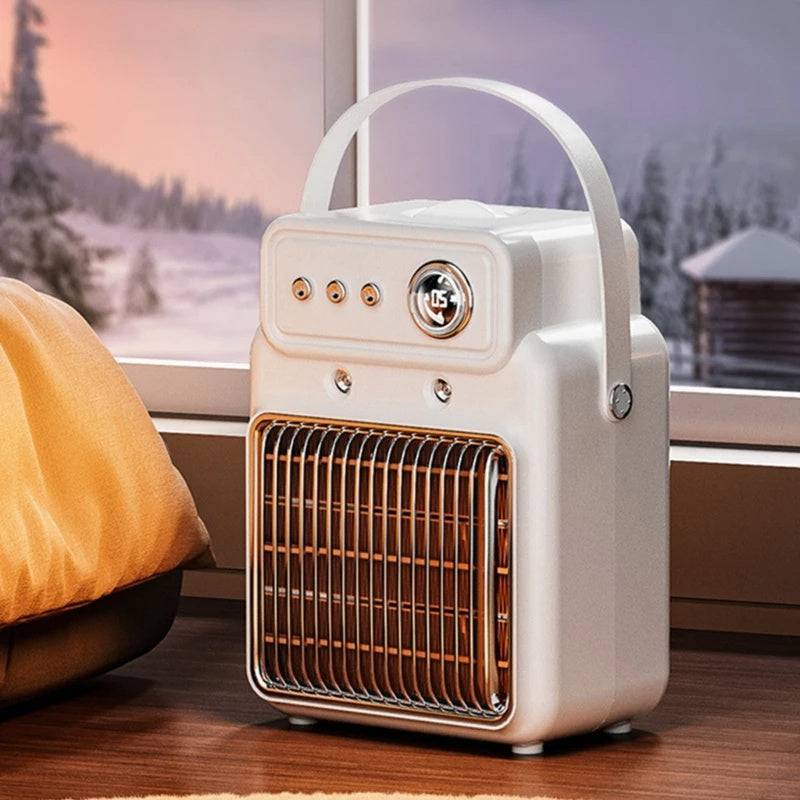 1200W 2 In 1 Efficient Room Heater Humidifying Table Heater Overheating Protections Heater Indoor Heater Suitable For Offices - YLORESHOP