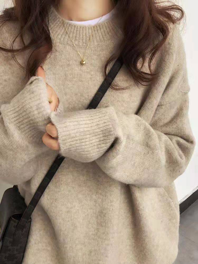 Women's Long-sleeved Sweater Pullover - YLORESHOP