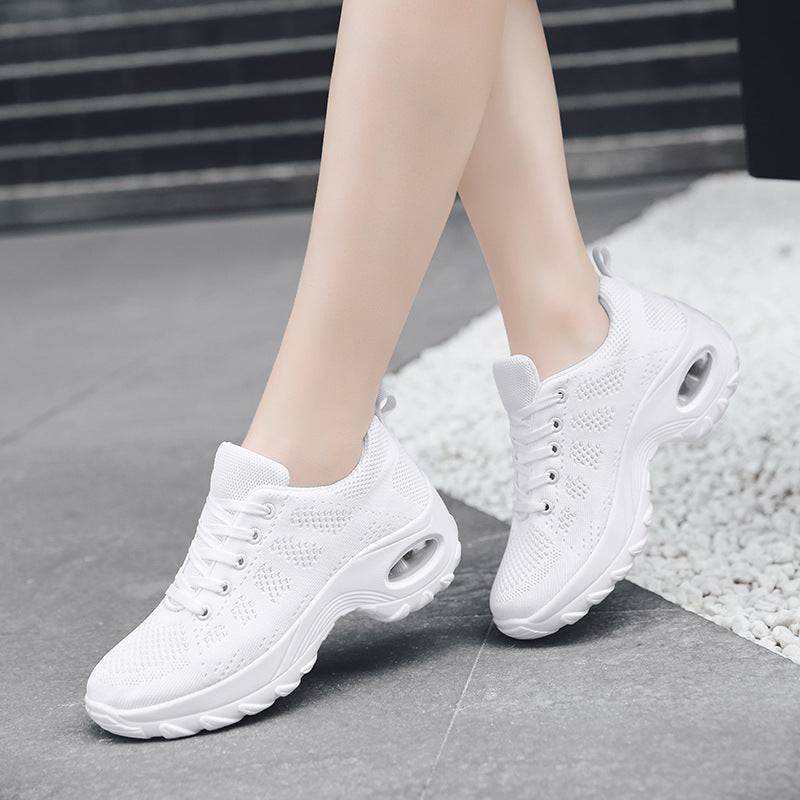 Scarpe sportive da donna con suola morbida in mesh traspirante