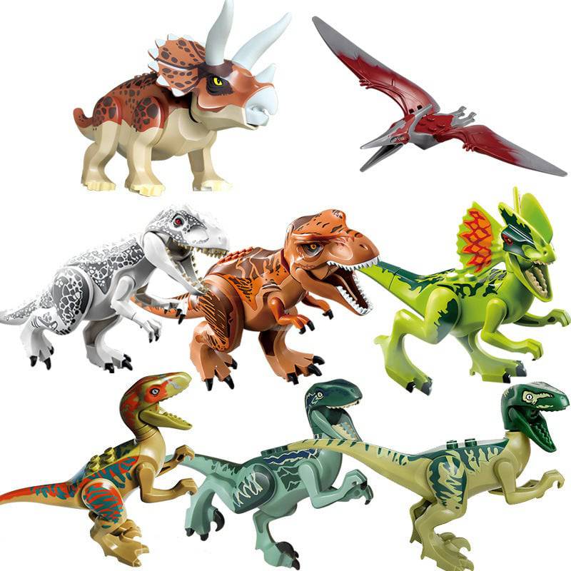 Building Blocks Mini Dinosaur Bricks Figures Kids Toys For Children - YLORESHOP