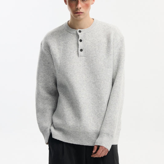 Autumn and winter American style men's pullover sweater