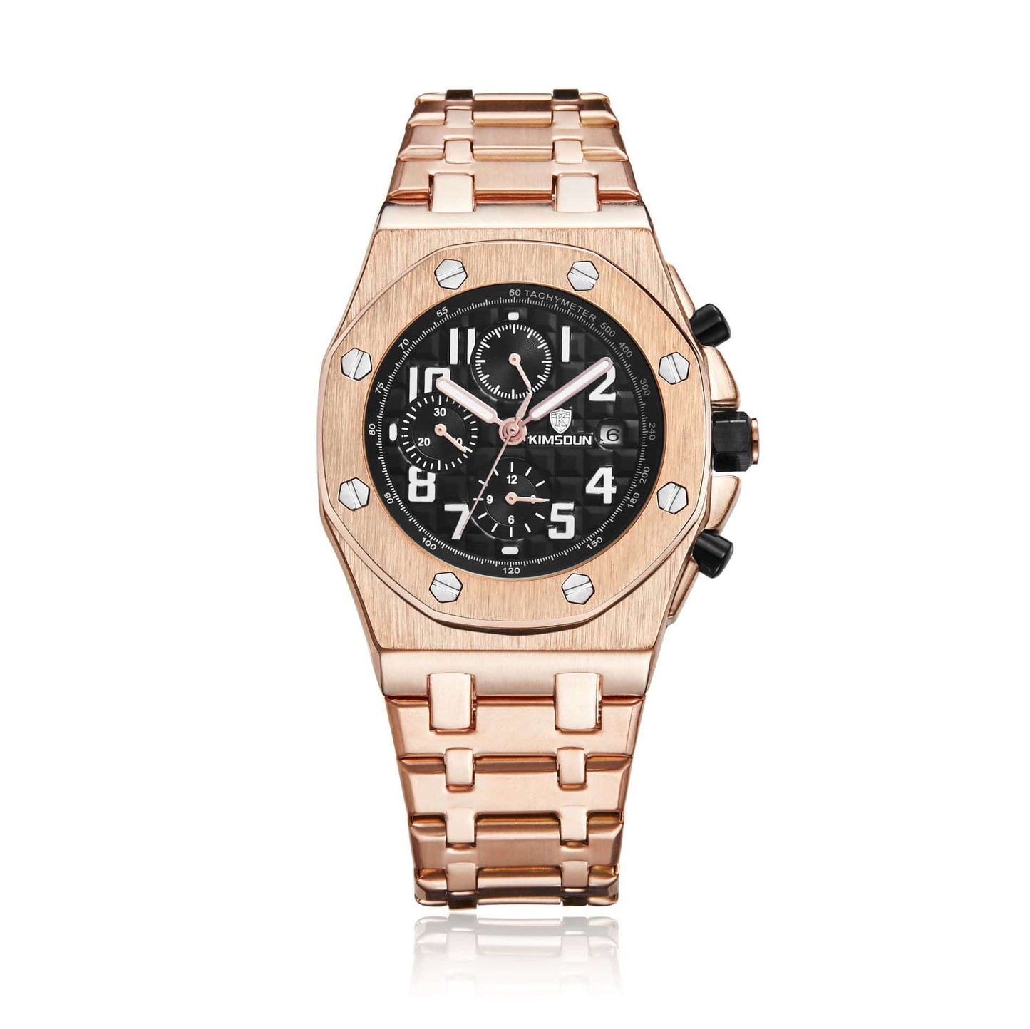 Three-eye Waterproof Multifunctional Automatic Mechanical Watch - YLORESHOP