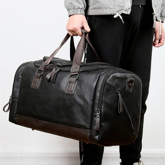 Men's Portable Travel Bag Crossbody Business Short Distance Business Bag Large Capacity - YLORESHOP