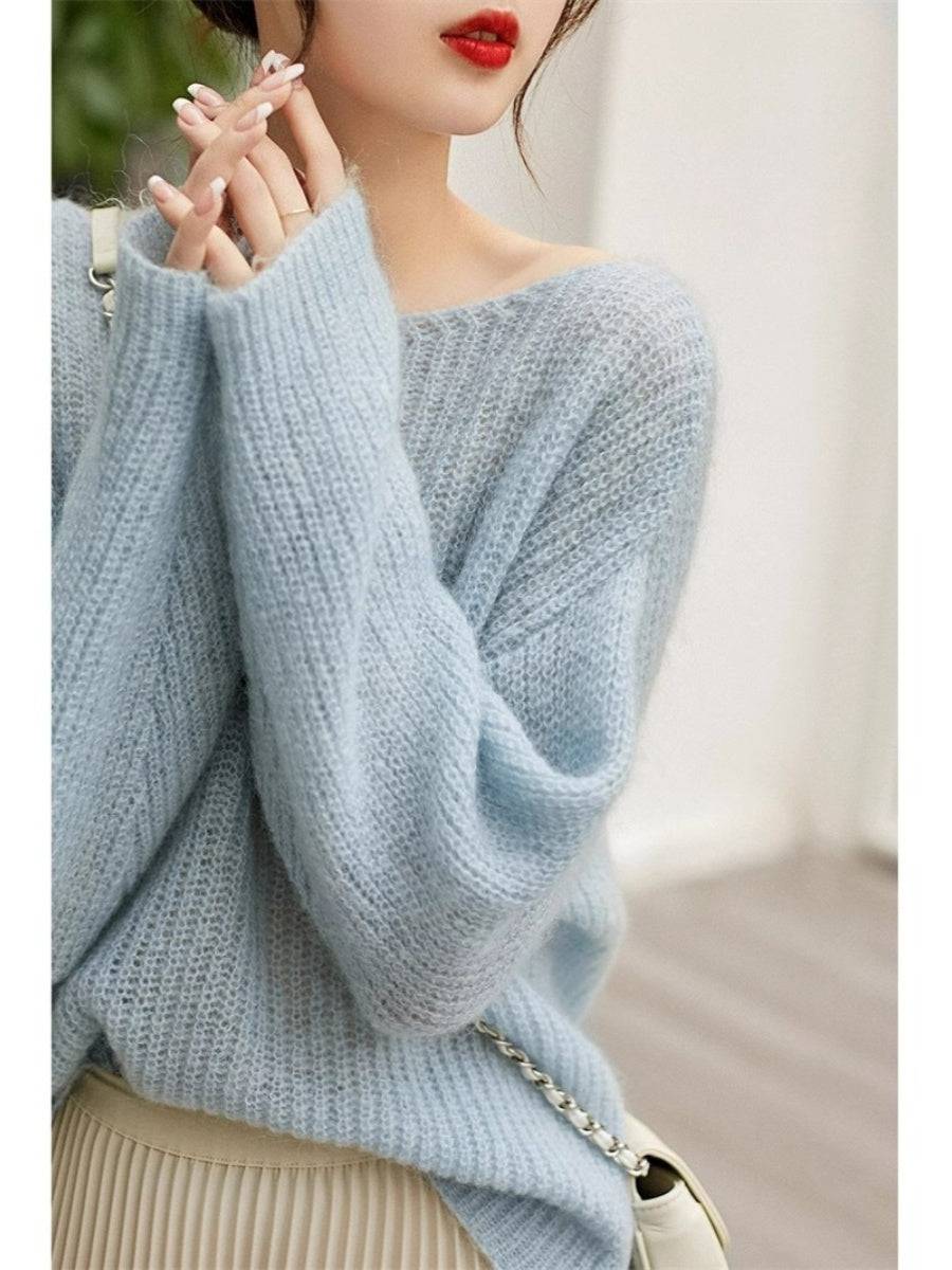 French Style Loose And Idle Knitwear Top - YLORESHOP