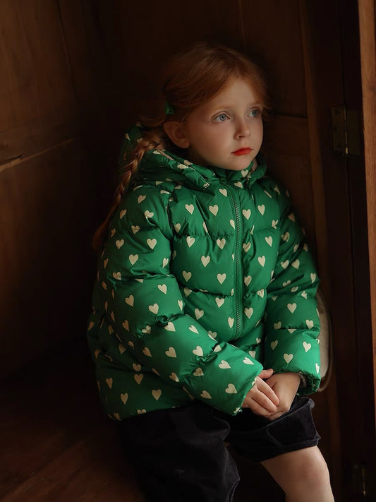 Cappotto invernale spesso floreale Baby Niche