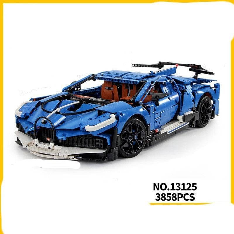 13103-13175 Technology Series Sports Car Assembling Small Particle Building Blocks