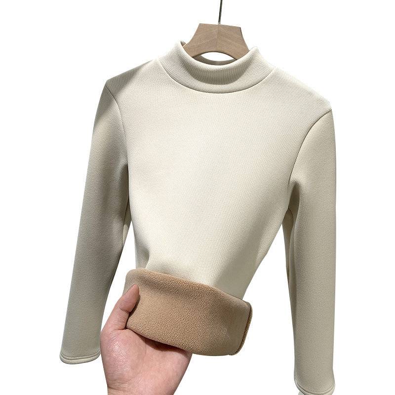 Fleece-lined Warm Autumn And Winter Women's Long Sleeve - YLORESHOP