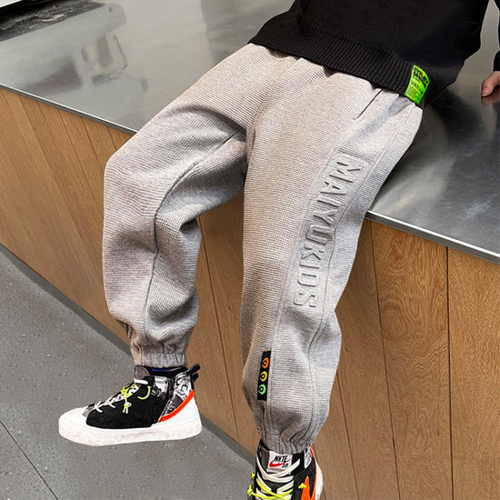 Winter sweatpants for children and boys - YLORESHOP