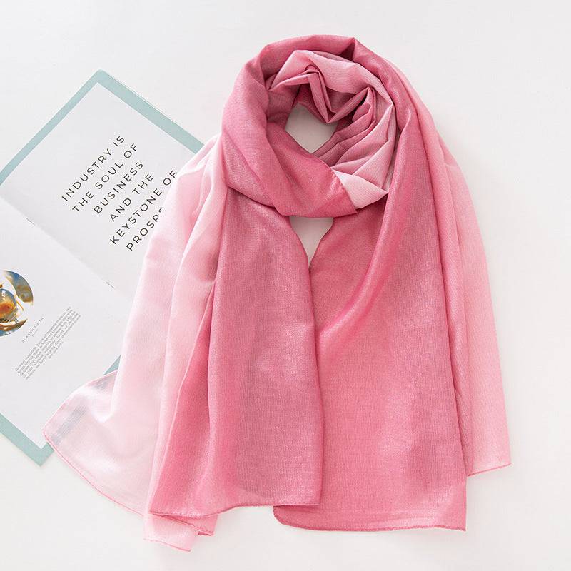 New Hemp Cotton Stitching Scarf Long Warm - YLORESHOP