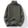 Autumn And Winter Thickened Mink-like Wool Korean Style Trendy Solid Color Casual Turtleneck Knitwear Sweater - YLORESHOP