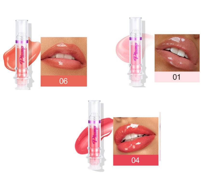 New Tube Lip Rich Lip Color Slightly Spicy Lip Honey Lip Glass Mirror Face Lip Mirror Liquid Lipstick - YLORESHOP