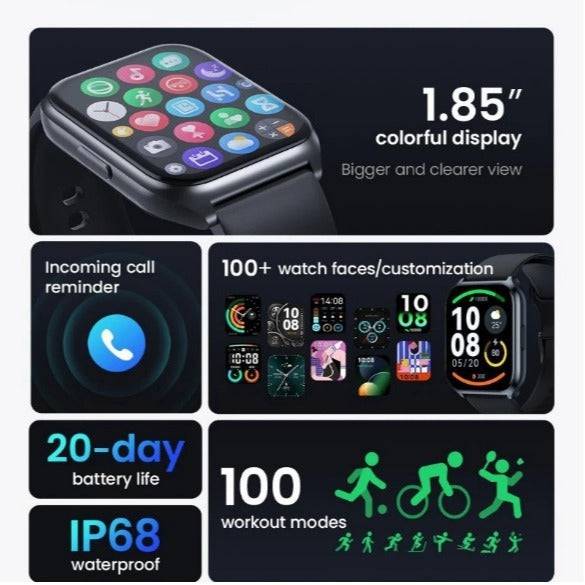 Heart Rate Sleep Monitoring Sports Bluetooth Smart Watch - YLORESHOP