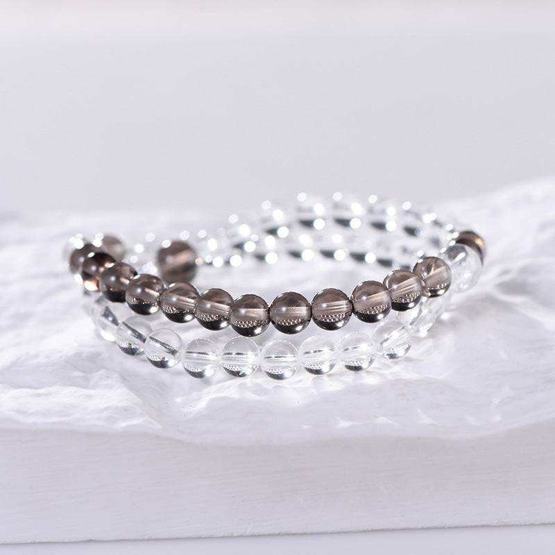 Bracelet Niche Hand-woven Tea Crystal Bracelet - YLORESHOP