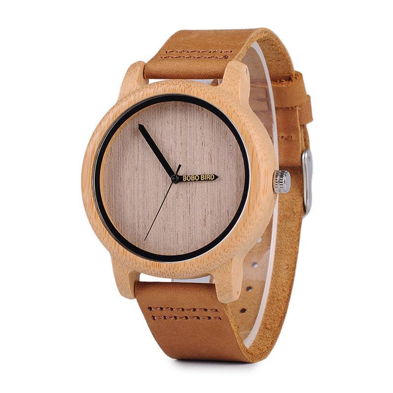 Wooden Watch Couple Bamboo - YLORESHOP