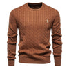 Autumn And Winter Sweater Pullover Deer Embroidery Solid Color Sweater For Men - YLORESHOP