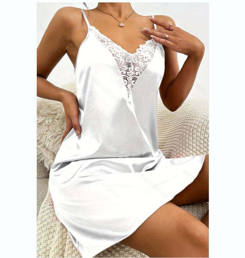 Fashion Personality Women's Lace Slip Nightdress - YLORESHOP