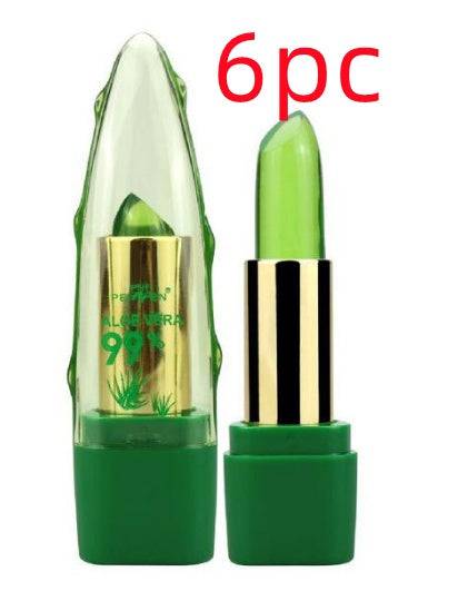 Aloe Vera Gel Color Changing Lipstick Gloss  Moisturizer Anti-drying Desalination Fine-grain Lip Blam Care - YLORESHOP