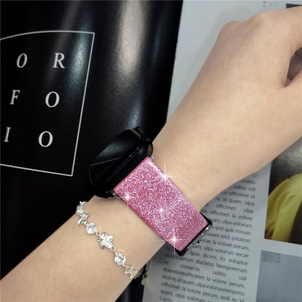 Strap Single Ring Glitter Couple Watch - YLORESHOP