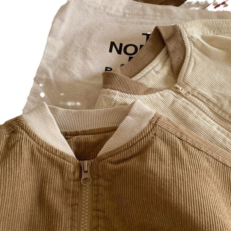 Corduroy coat for children - YLORESHOP