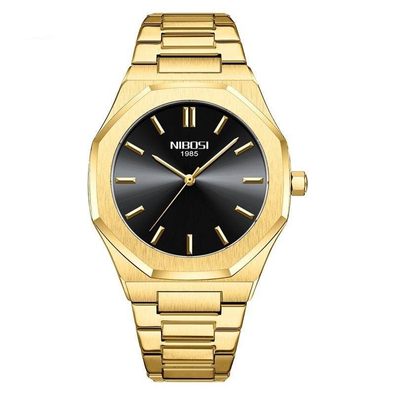 Simple Gold Men's Watch Student Quartz Watch - YLORESHOP