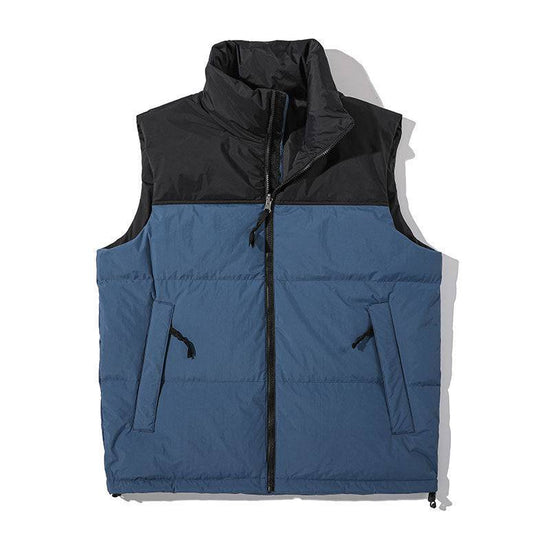 New Color Matching Men's Down Leisure Vest Short - YLORESHOP