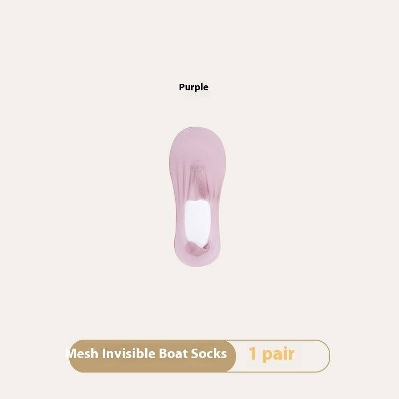 Women's Summer Thin Breathable Traceless Invisible Socks - YLORESHOP