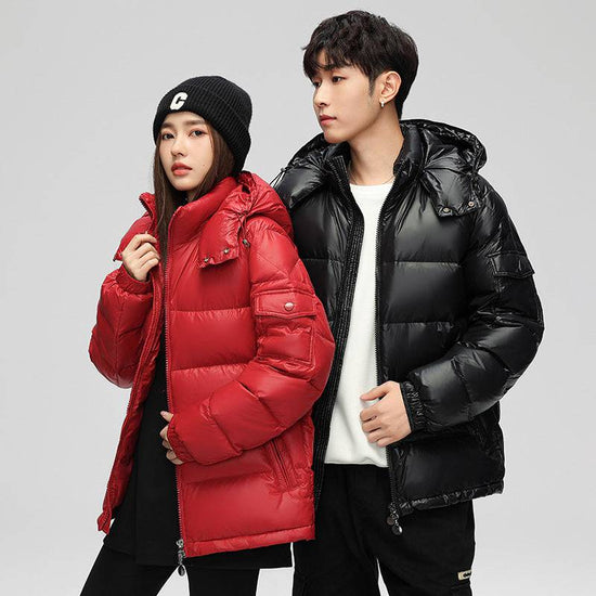 Men's Hooded Trend Fashionable Warm Jacket - YLORESHOP