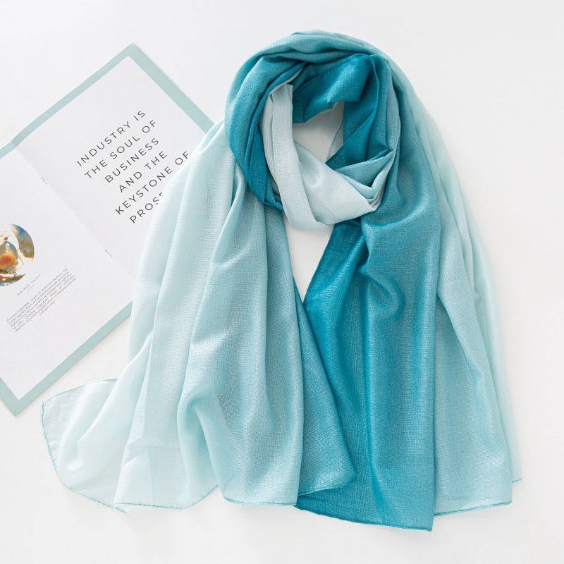 New Hemp Cotton Stitching Scarf Long Warm - YLORESHOP