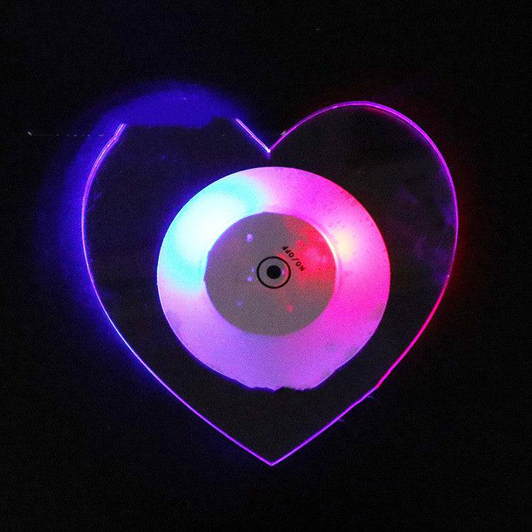 LED Glow Coaster Acrylic Crystal Emitting Luminous Bar Cocktail Mug Stand Light Coasters Flashing Base Tableware Decoration Pads - YLORESHOP