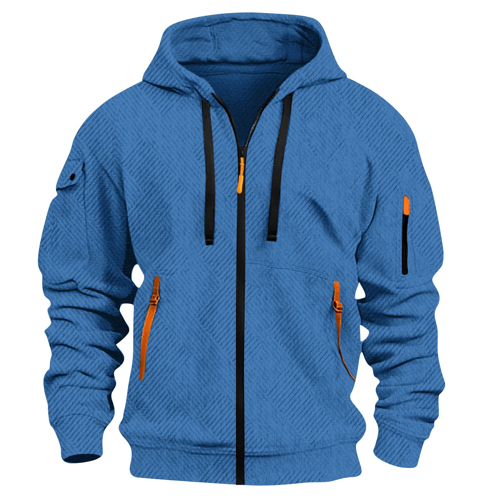 Outerwear Pocket Decorated Sporty Casual Hoodie For Men - YLORESHOP