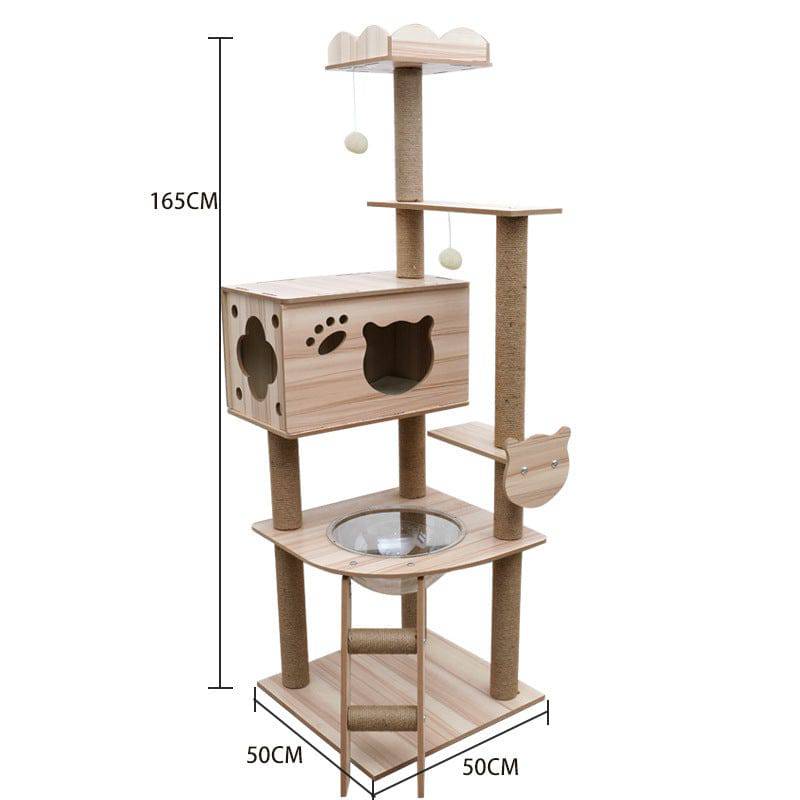 Cat Crawl Nest Scratching Board Forniture per alberi Capsula spaziale per giocattoli per animali domestici